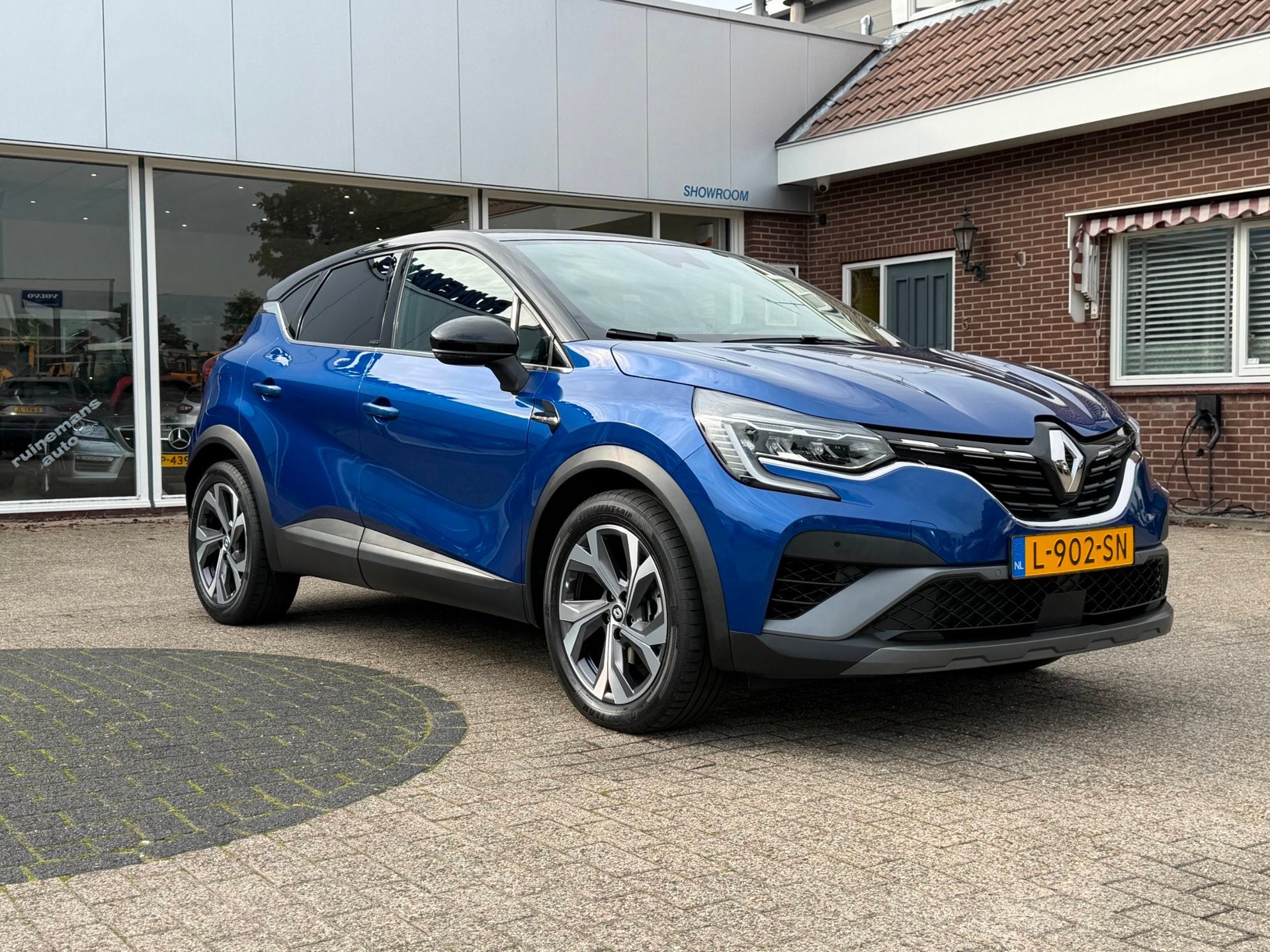 Renault Captur 1.6 E-Tech Hybrid R.S. Line / AUTOMAAT / NL A, Auto's, 94 pk, Gebruikt, 715 kg, Blauw