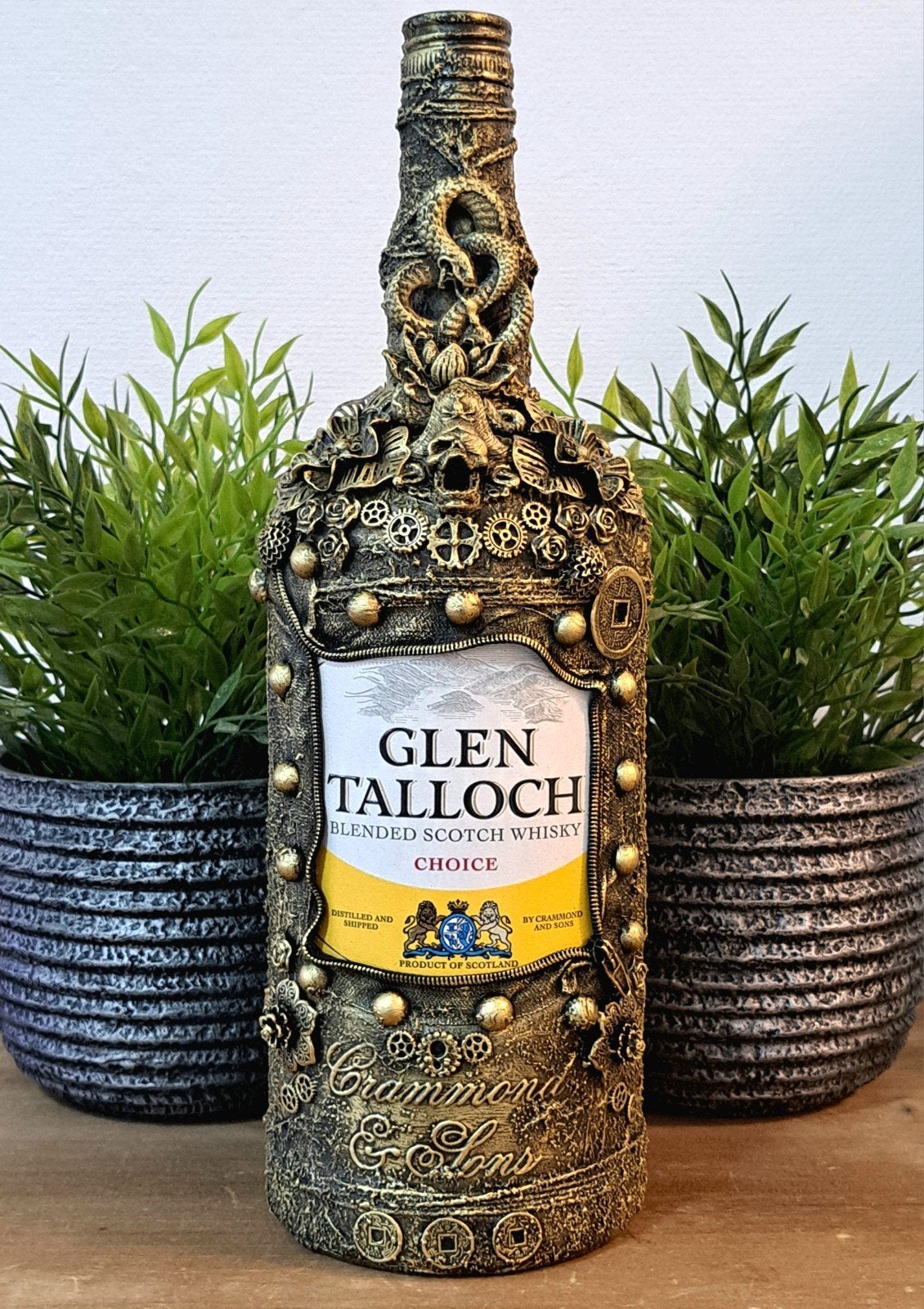 Steampunk Glen Talloch fles, 1.5L, Ophalen of Verzenden