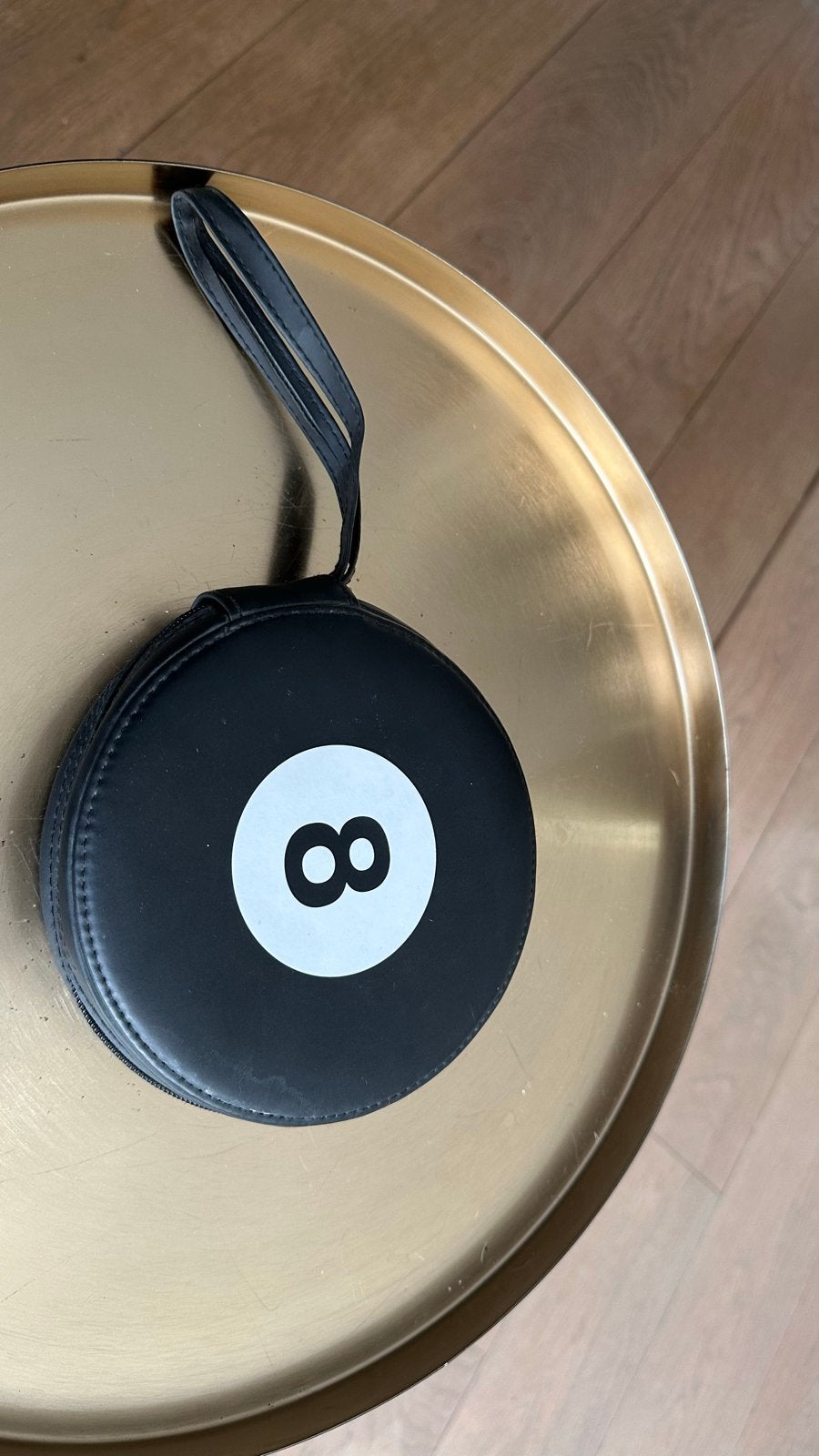 CD/DVD opbergmap '8-ball' - Zwart, Ophalen of Verzenden, Zo goed als nieuw, Zwart, Kunststof