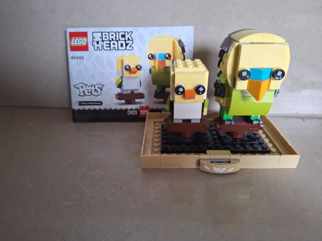 LEGO BrickHeadz 40443 Parkiet & Kuiken, Ophalen of Verzenden, Zo goed als nieuw, Overige typen