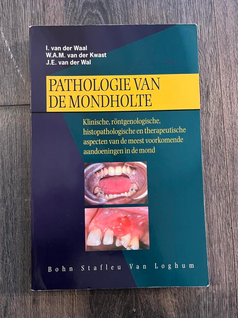 Pathologie van de Mondholte - I. van der Waal, Ophalen of Verzenden, Beta, Zo goed als nieuw, WO