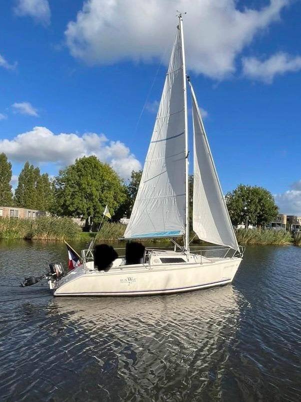 Zeilboot Jeanneau Sunway 21, Ophalen, Gebruikt, Viertaktmotor, 75 cm