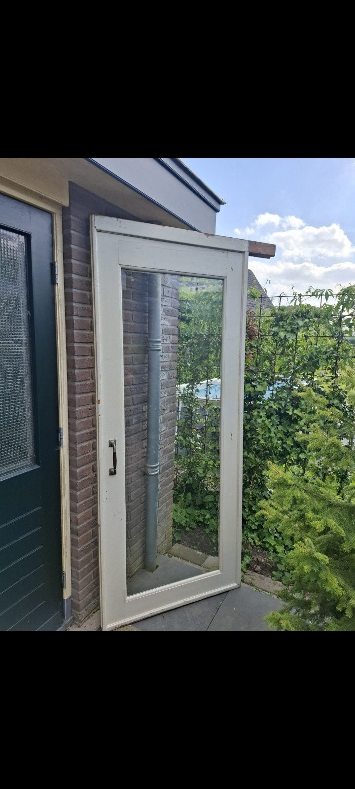 Schuifdeur, Ophalen, Hout, 75 tot 150 cm, Deurkozijn