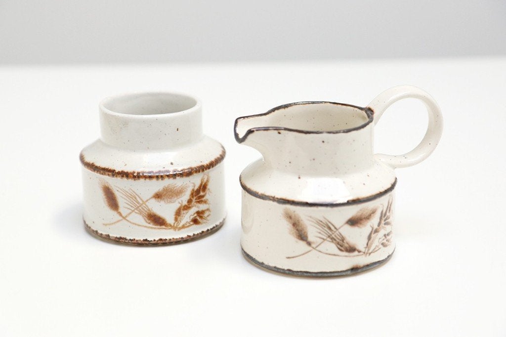 Vintage Midwinter Melk- en Suikerset, Ophalen