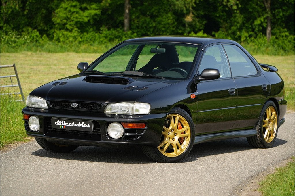 Subaru Impreza 2.0 GT AWD Turbo 555 Limited (bj 1998), Elektrische ramen, Zwart, Origineel Nederlands, Bedrijf