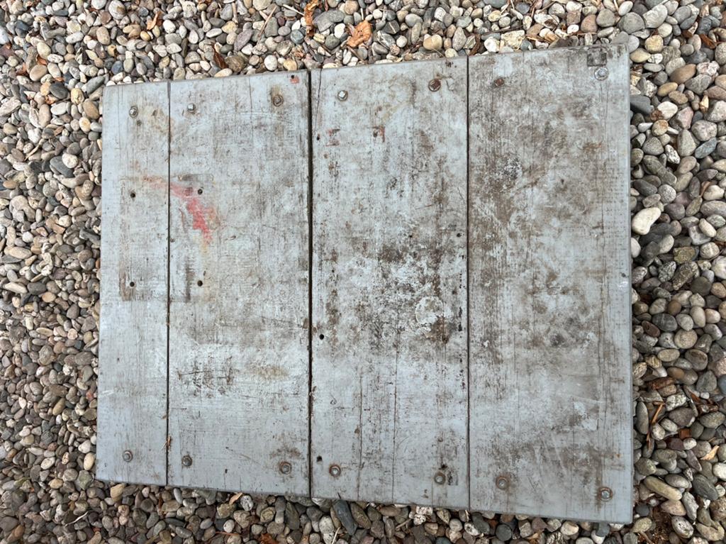 Zeer zware degelijke pallet., Ophalen, Gebruikt, Hout