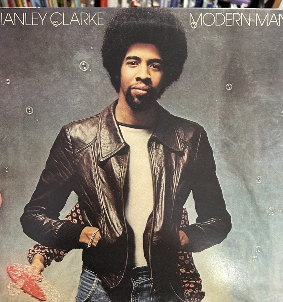Stanley Clarke: Modern man (lp), Cd's en Dvd's, Vinyl | Jazz en Blues, 1960 tot 1980, Gebruikt, Ophalen of Verzenden, 12 inch