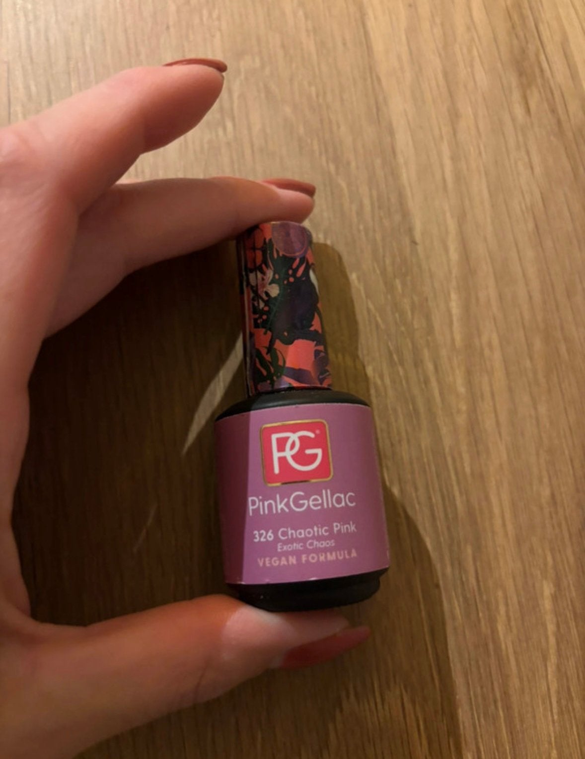 Pink Gellac chaotic pink, Verzenden, Zo goed als nieuw, Roze, Handen en Nagels