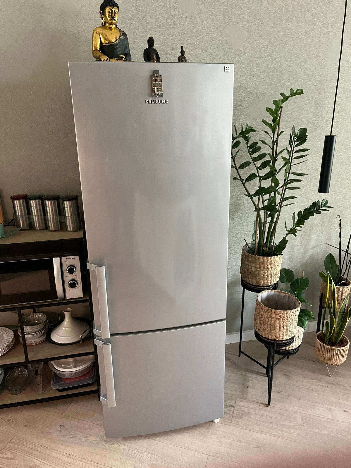 Samsung koelvriescombinatie te koop, Ophalen, 200 liter of meer, 60 cm of meer, Met aparte vriezer