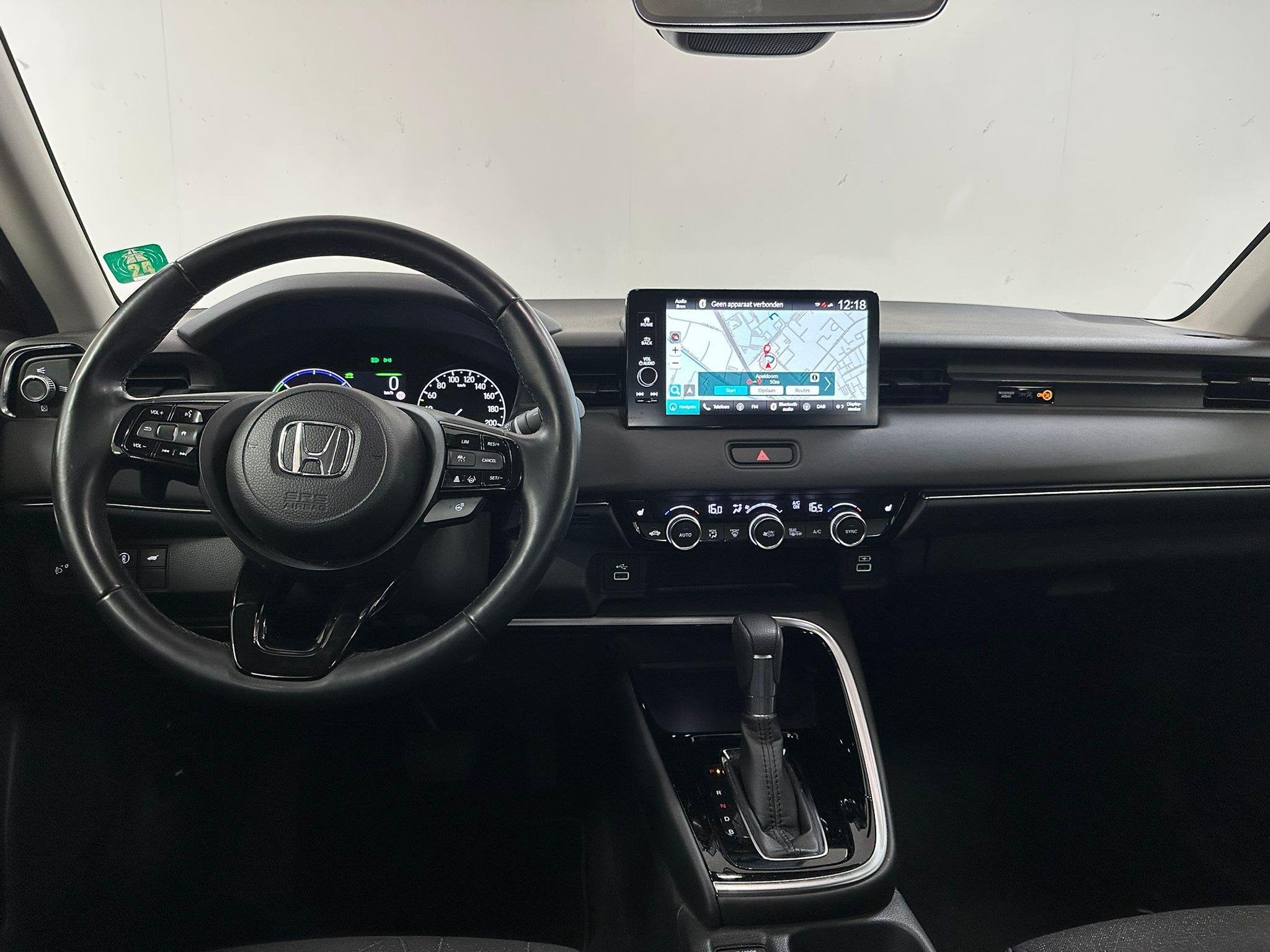 Honda HR-V 1.5 e:HEV Advance NAVIGATIE | ACHTERUITRIJCAMERA, Auto's, Honda, Met garantie (alle), Leder en Stof, Automatische klimaatregeling