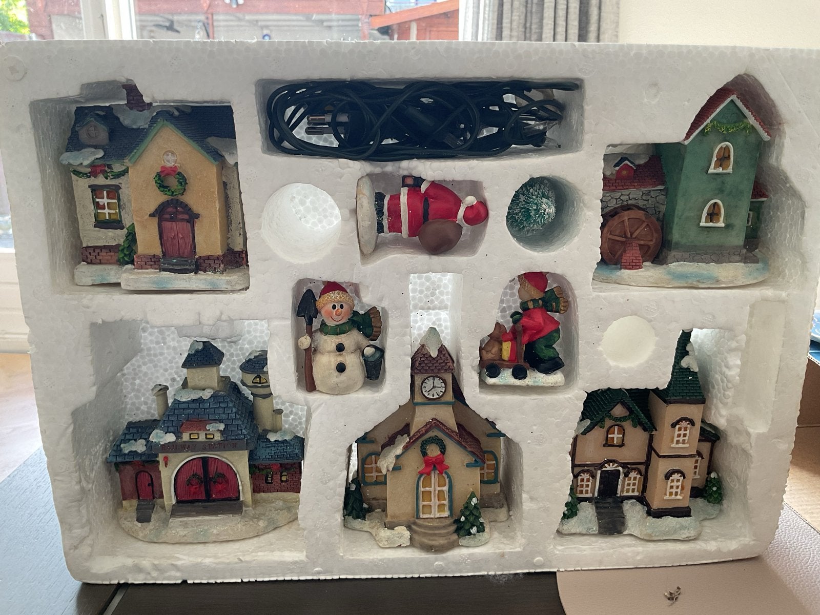Kerst dorp, Diversen, Ophalen, Gebruikt