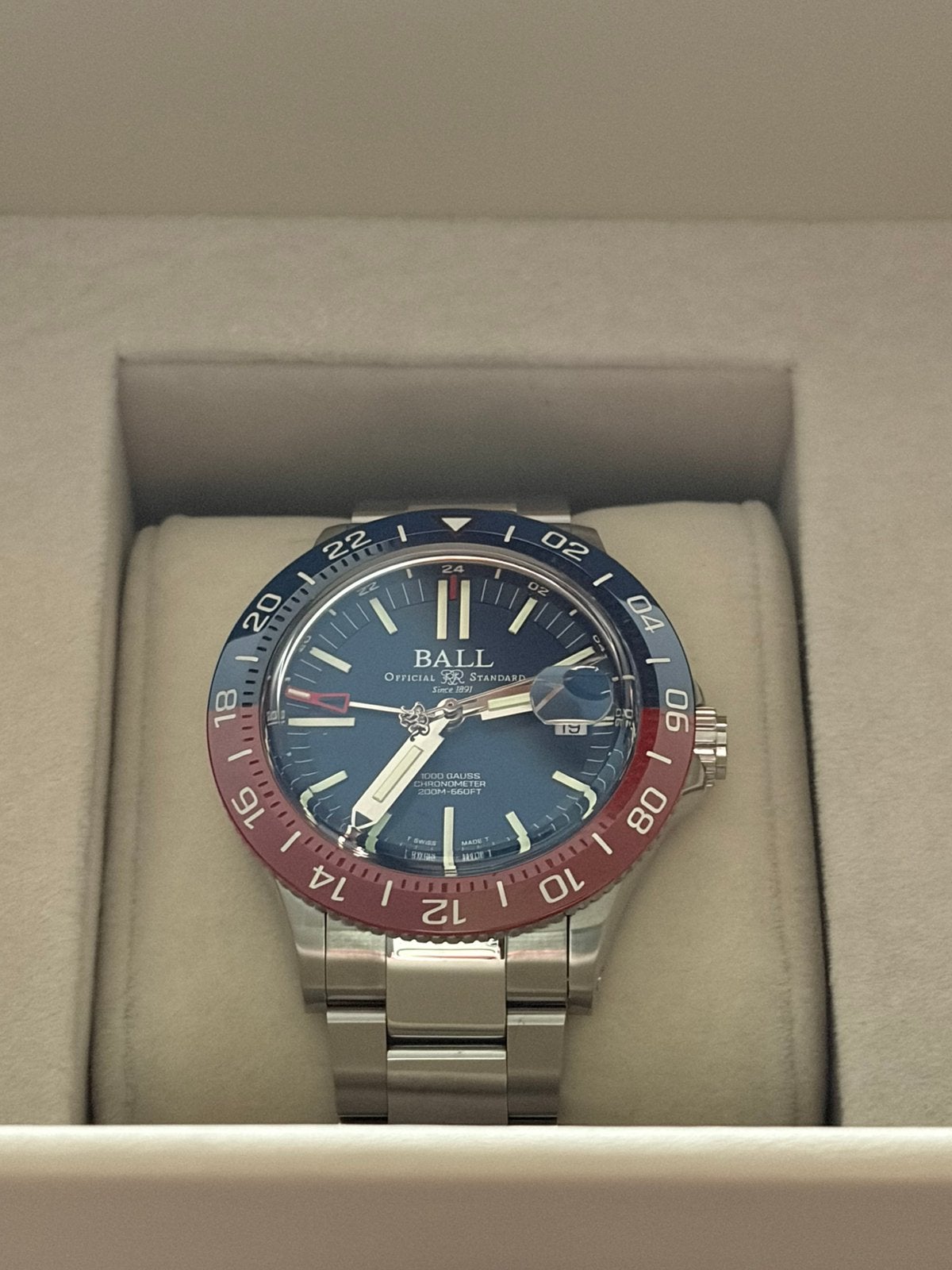 BALL Engineer III Outlier Limited Edition 1/1000, Ophalen of Verzenden, Zo goed als nieuw, Staal, Overige merken