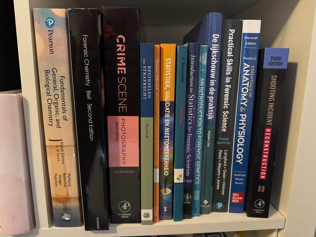 Boeken Opleiding Forensisch Onderzoek (HBO/WO), Boeken, Ophalen of Verzenden, Beta, Gelezen, HBO