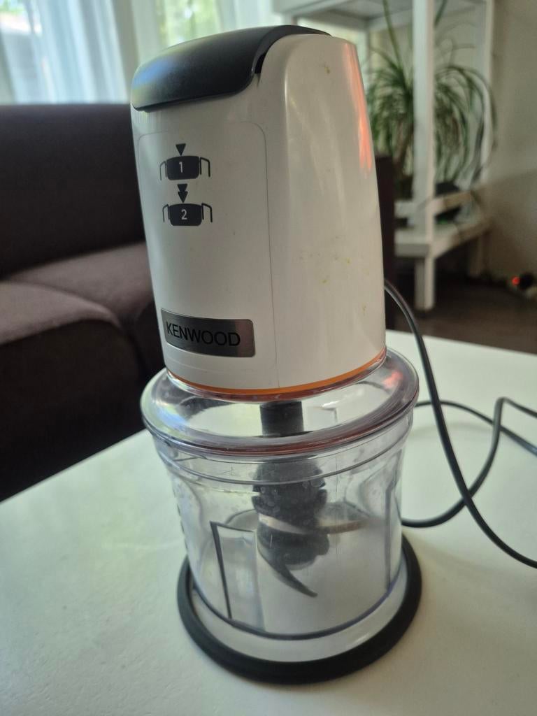 Kenwood keukenmachine zgan, Witgoed en Apparatuur, Keukenmixers, 1 tot 2 liter, 2 snelheden, Ophalen of Verzenden, Zo goed als nieuw
