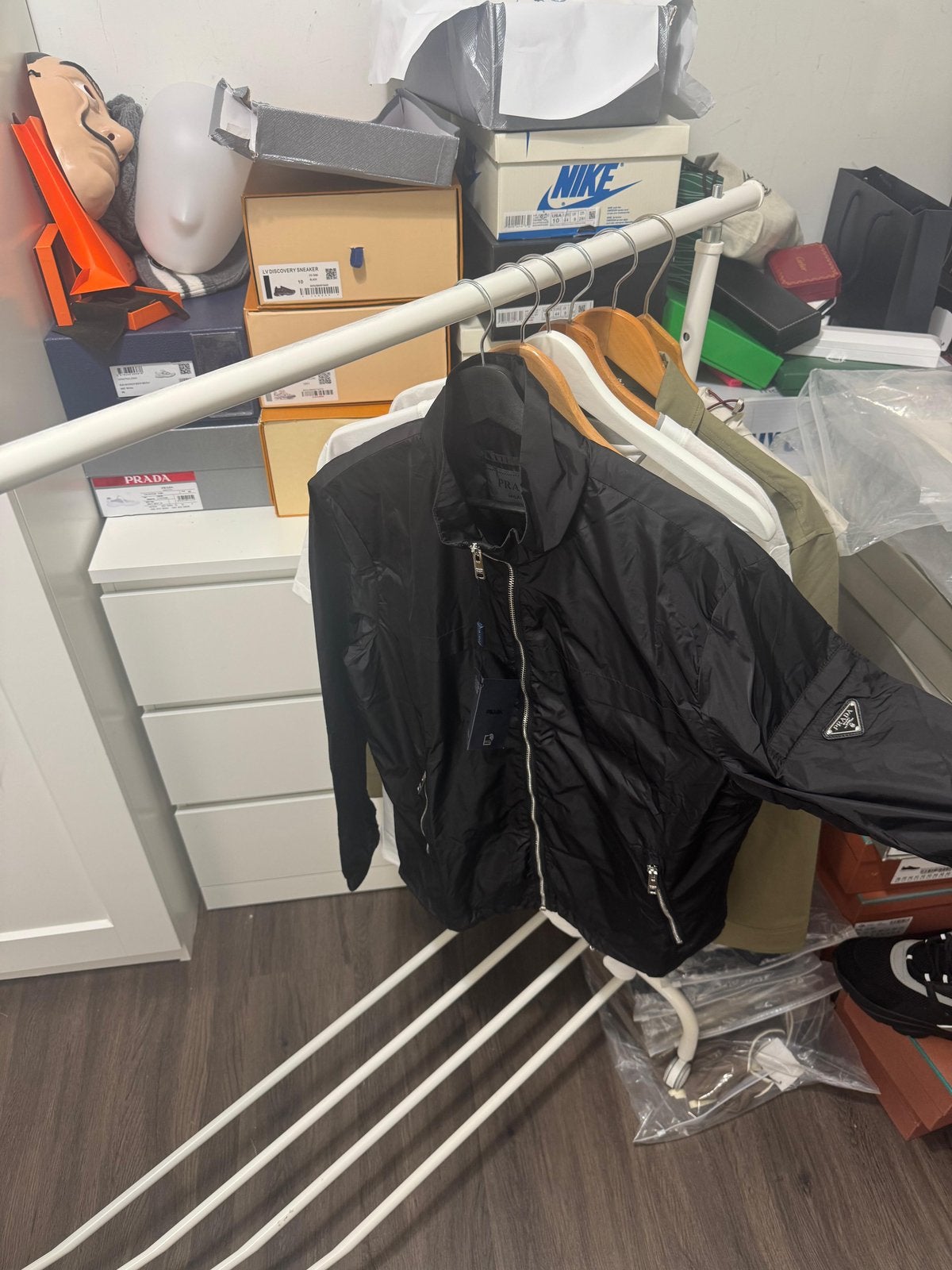 Prada Re-Nylon jack zwart, Ophalen of Verzenden, Nieuw, Zwart