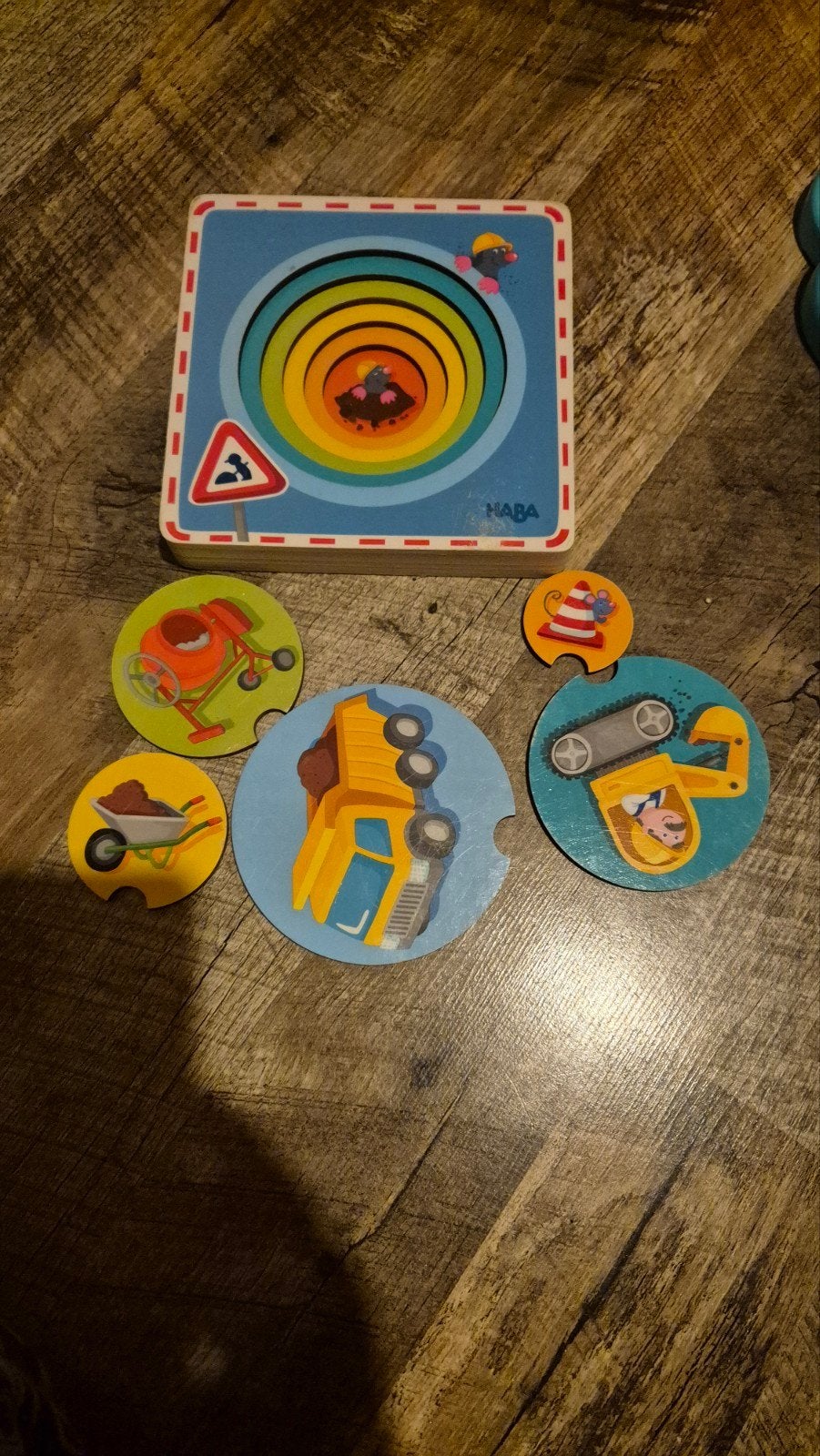 HABA houten puzzel, Ophalen