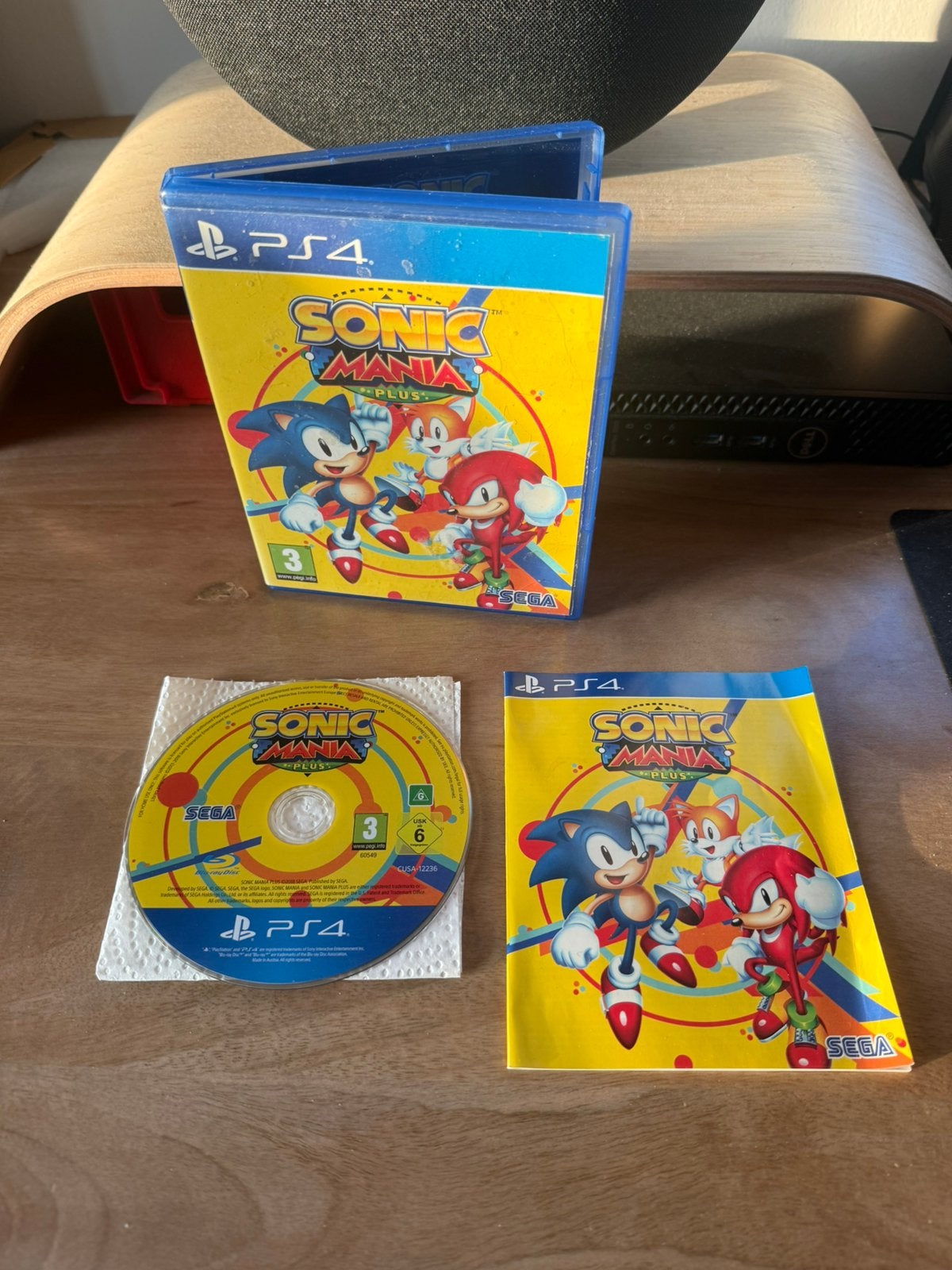 Sonic Mania Plus - Playstation 4, Avontuur en Actie, 1 speler, Ophalen of Verzenden, Zo goed als nieuw