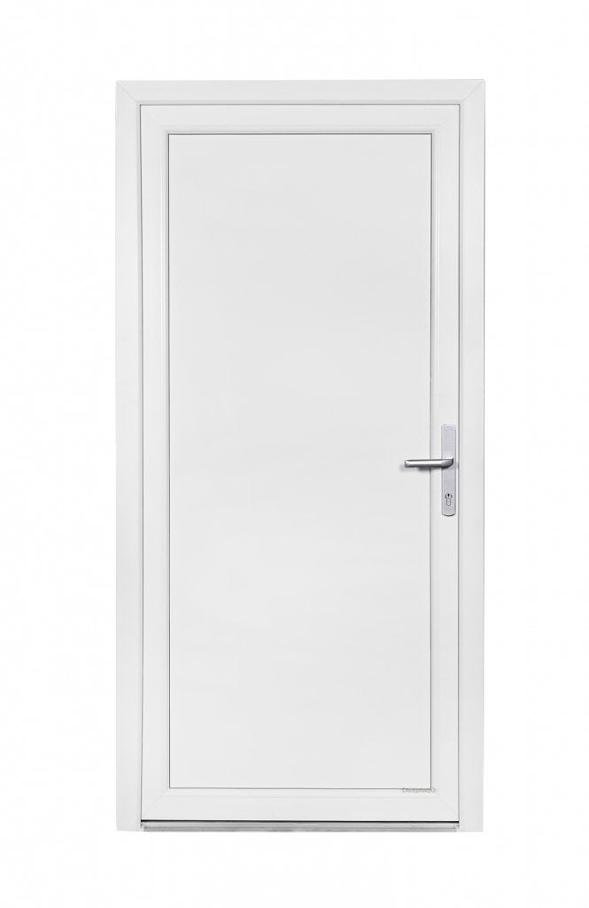 Buitendeur volpaneel Basic Plus b98 x h204 RAL 9016