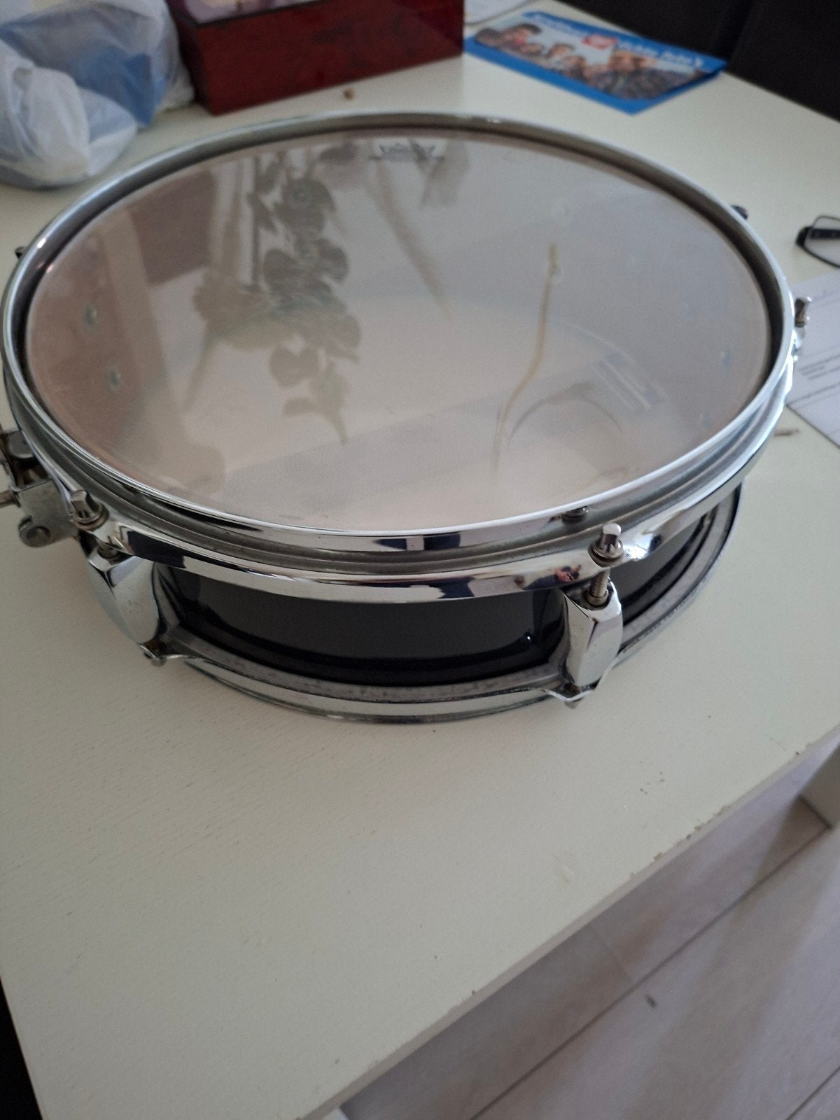 Snare drum gebruikt als side snare merkloos, Muziek en Instrumenten, Ophalen, Zo goed als nieuw, Trommel