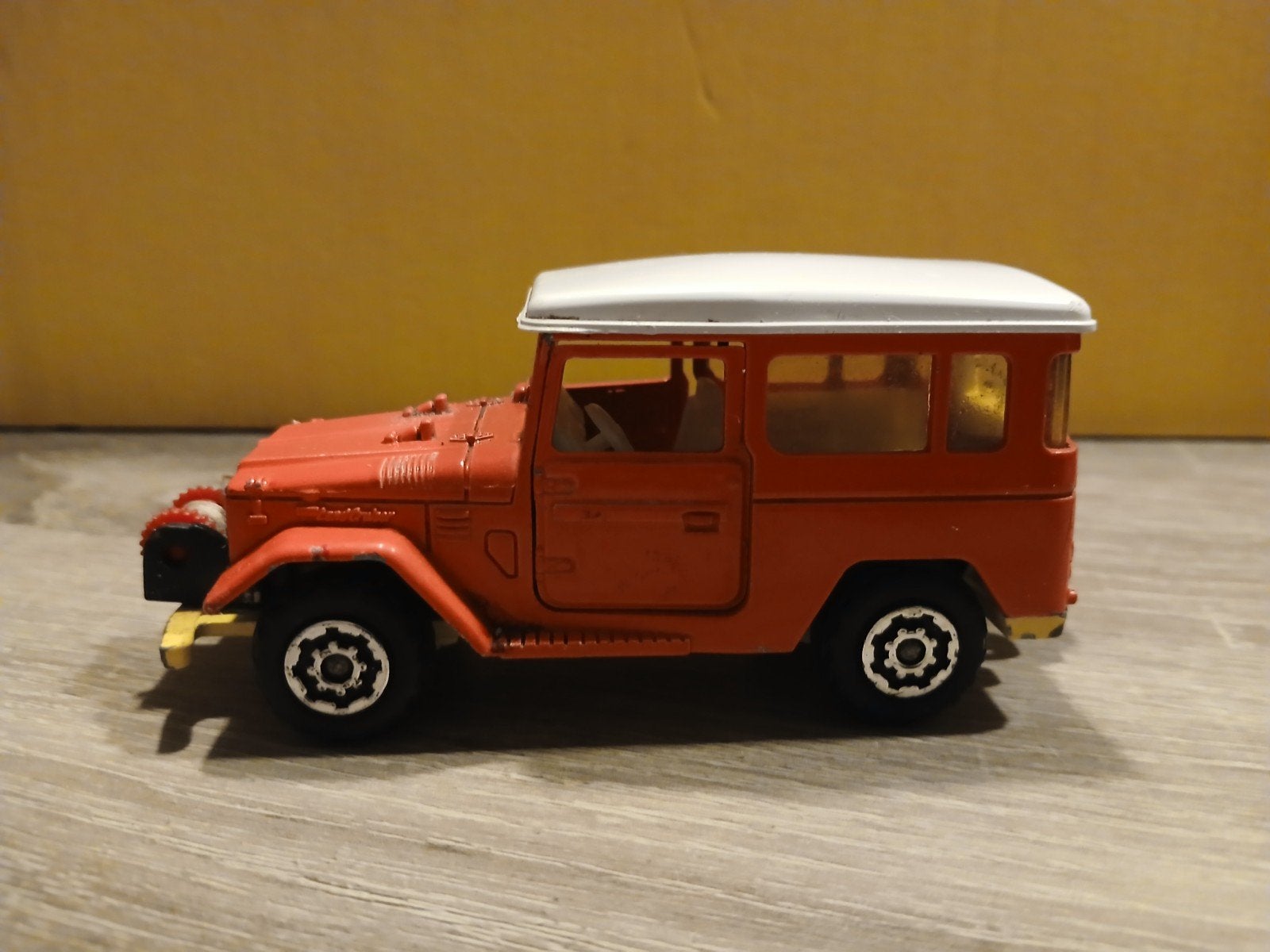 Majorette Toyota Land Cruiser (FJ40) jaren 80, Ophalen of Verzenden, Gebruikt, Auto