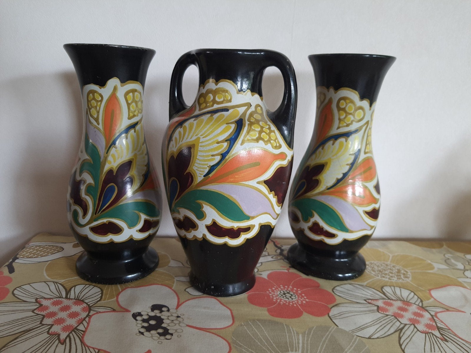 Set van 3 vazen van Iris Gouda, Antiek en Kunst, Ophalen
