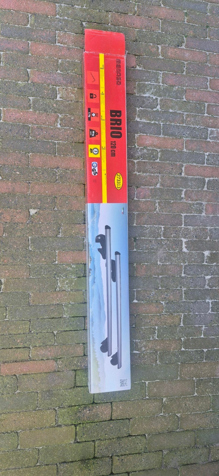 Brio Menabo BRIO 120 cm dakdragers, Auto diversen, Ophalen, Nieuw