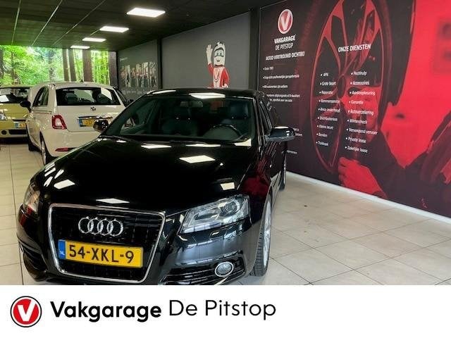 Audi A3 Sportback 1.2 TFSI Ambition Pro Line S, Auto's, Audi, Euro 5, Zwart, 4 cilinders, Leder en Stof