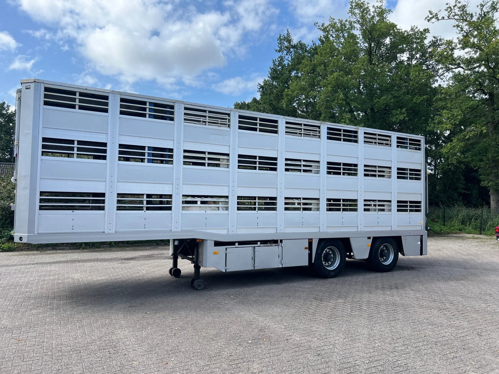 Berdex TO 180 S Berdex Veewagen Livestock Weeglift, Overige brandstoffen, Origineel Nederlands, Aanhangers en Opleggers, Te koop