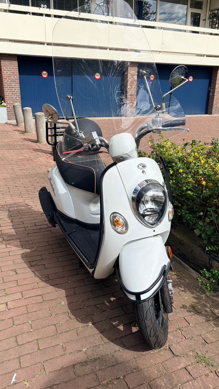 Nette Kymco Sento 50 | 2017 | 14.033 km | Blauw kenteken, Fietsen en Brommers, Ophalen, Gebruikt, Overige modellen, Benzine
