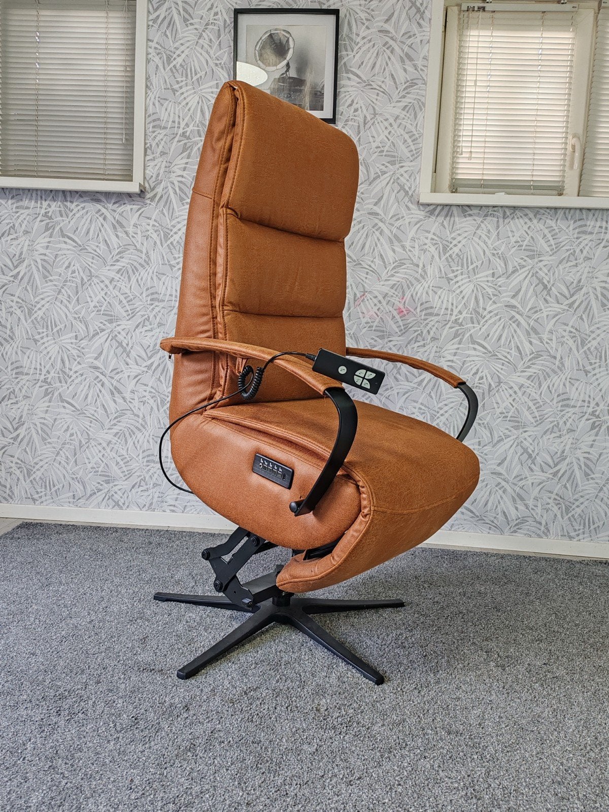 Venezia sta op stoel relax fauteuil op accu, Minder dan 75 cm, Onbekend, Ophalen of Verzenden, Zo goed als nieuw