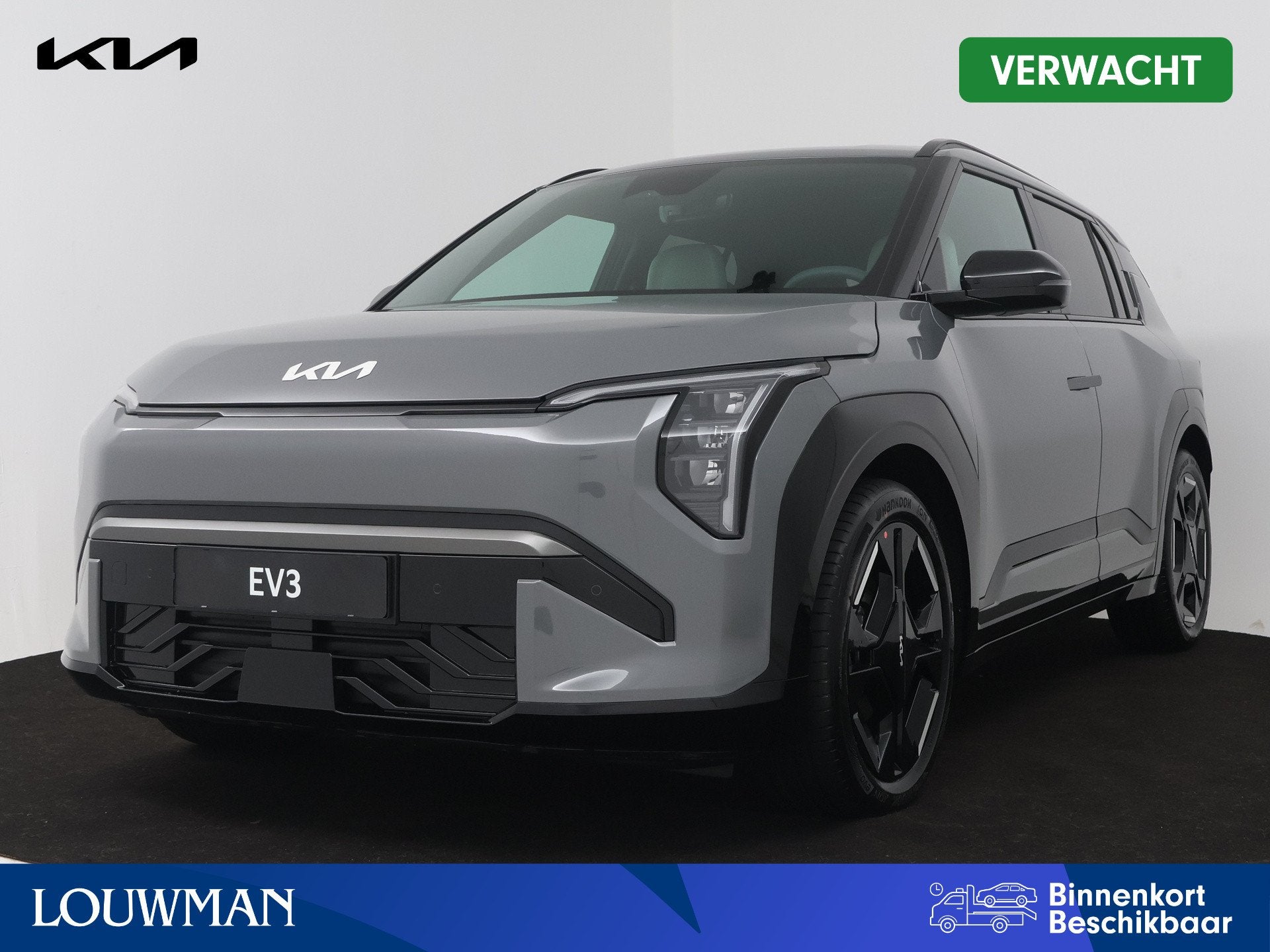 Kia EV3 GT-Line Business Edition 81.4 kWh | Company Car | 10, Auto's, 510 min, Zwart, 31 min, 204 pk
