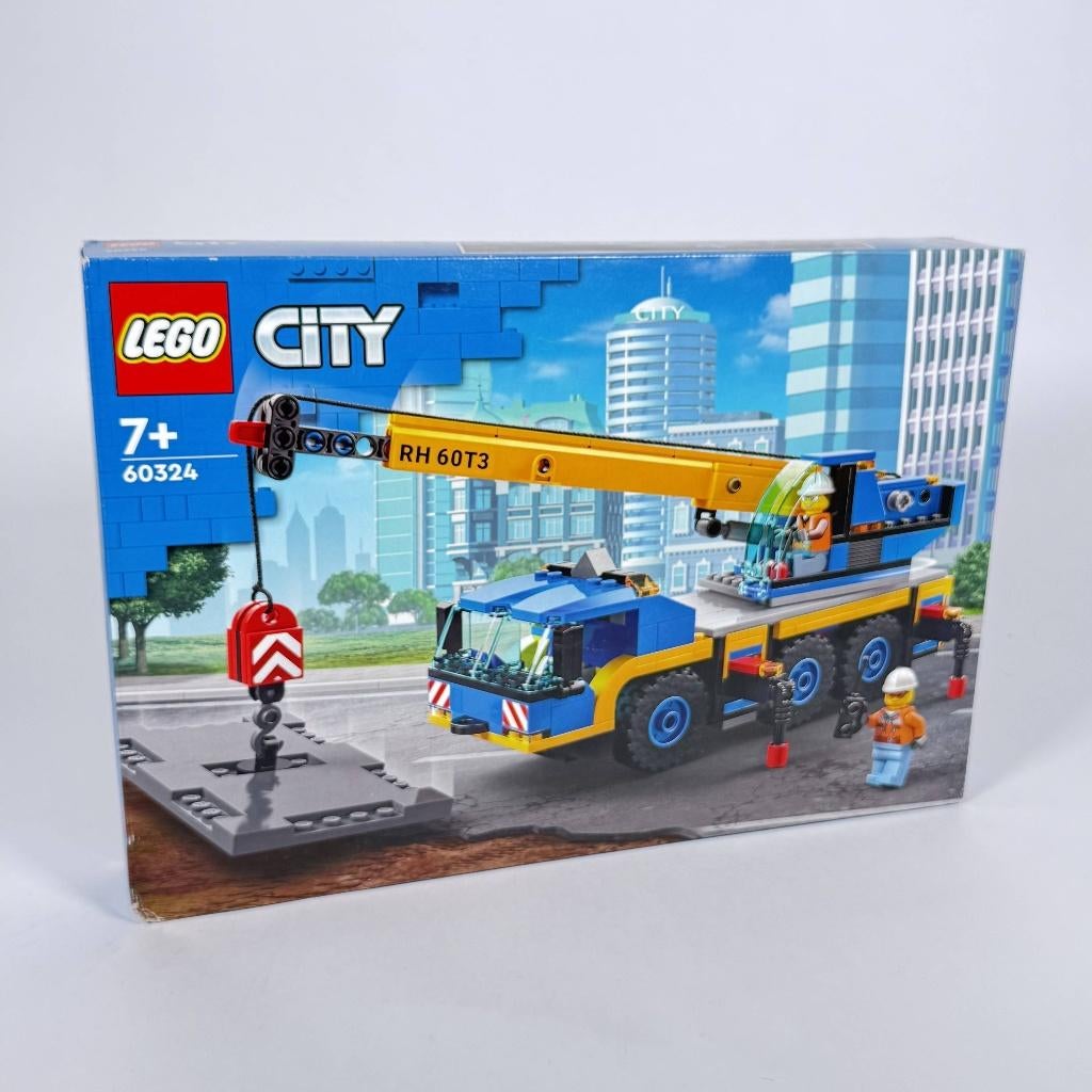 LEGO City 60324 Mobiele Kraan – Nieuw, Kinderen en Baby's, Speelgoed | Duplo en Lego, Nieuw, Lego, Complete set, Ongeopend/sealed