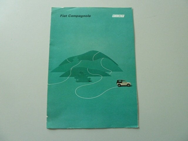Fiat Campagnola Brochure USA, Verzenden, Gelezen, Overige merken
