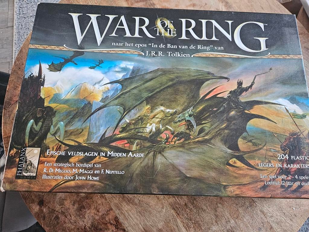 War of the Ring Bordspel - Epische Slag om Midden-Aarde, Hobby en Vrije tijd, Gezelschapsspellen | Bordspellen, Een of twee spelers
