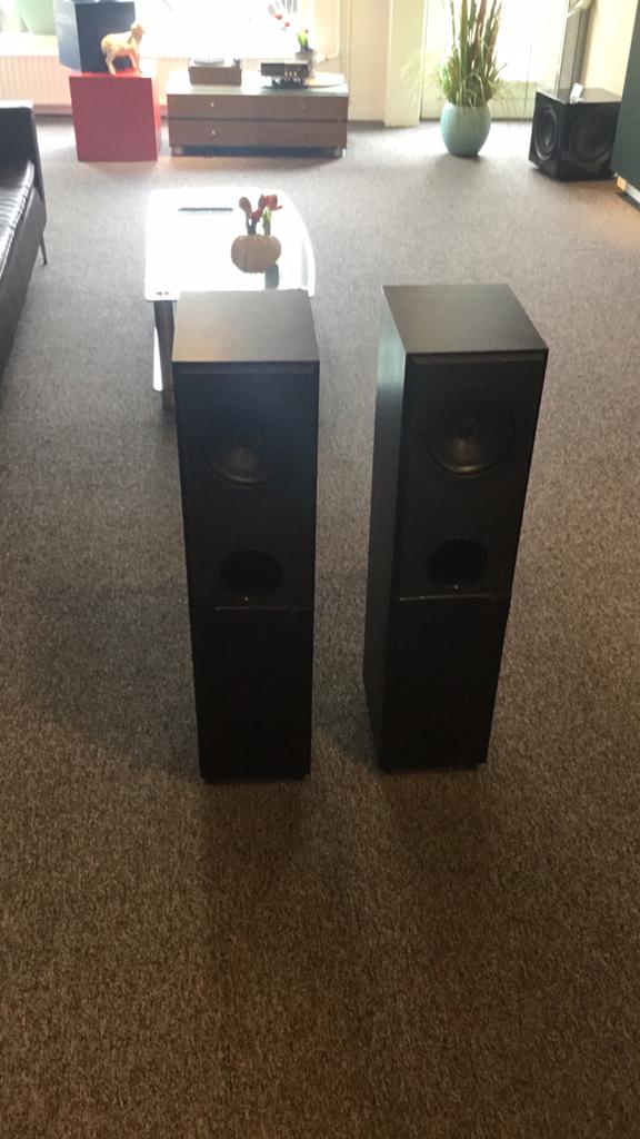 KEF Reference model 103/4 luidsprekers, Audio, Tv en Foto, Luidsprekers, Zo goed als nieuw, 120 watt of meer, Front, Rear of Stereo speakers