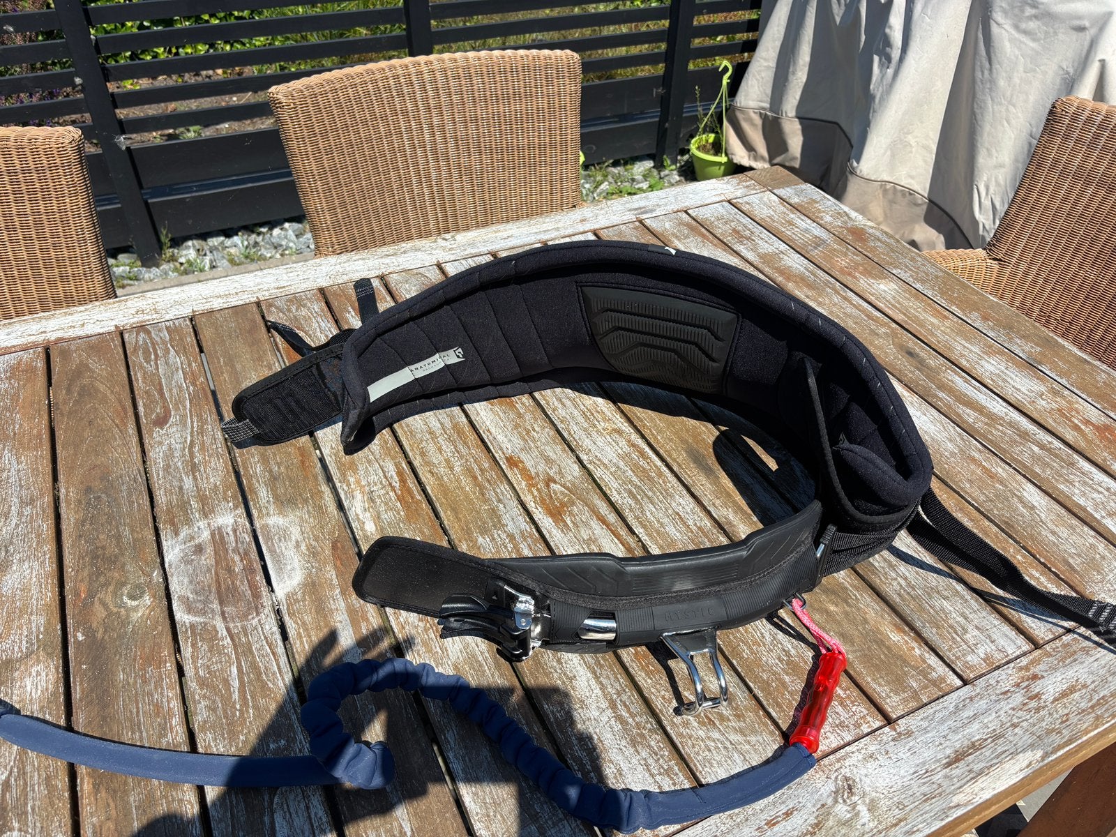 Vrijwel nieuwe mystic warrior men L trapeze, Watersport en Boten, Kitesurfen, Geen board, Ophalen, Nieuw, Trapeze