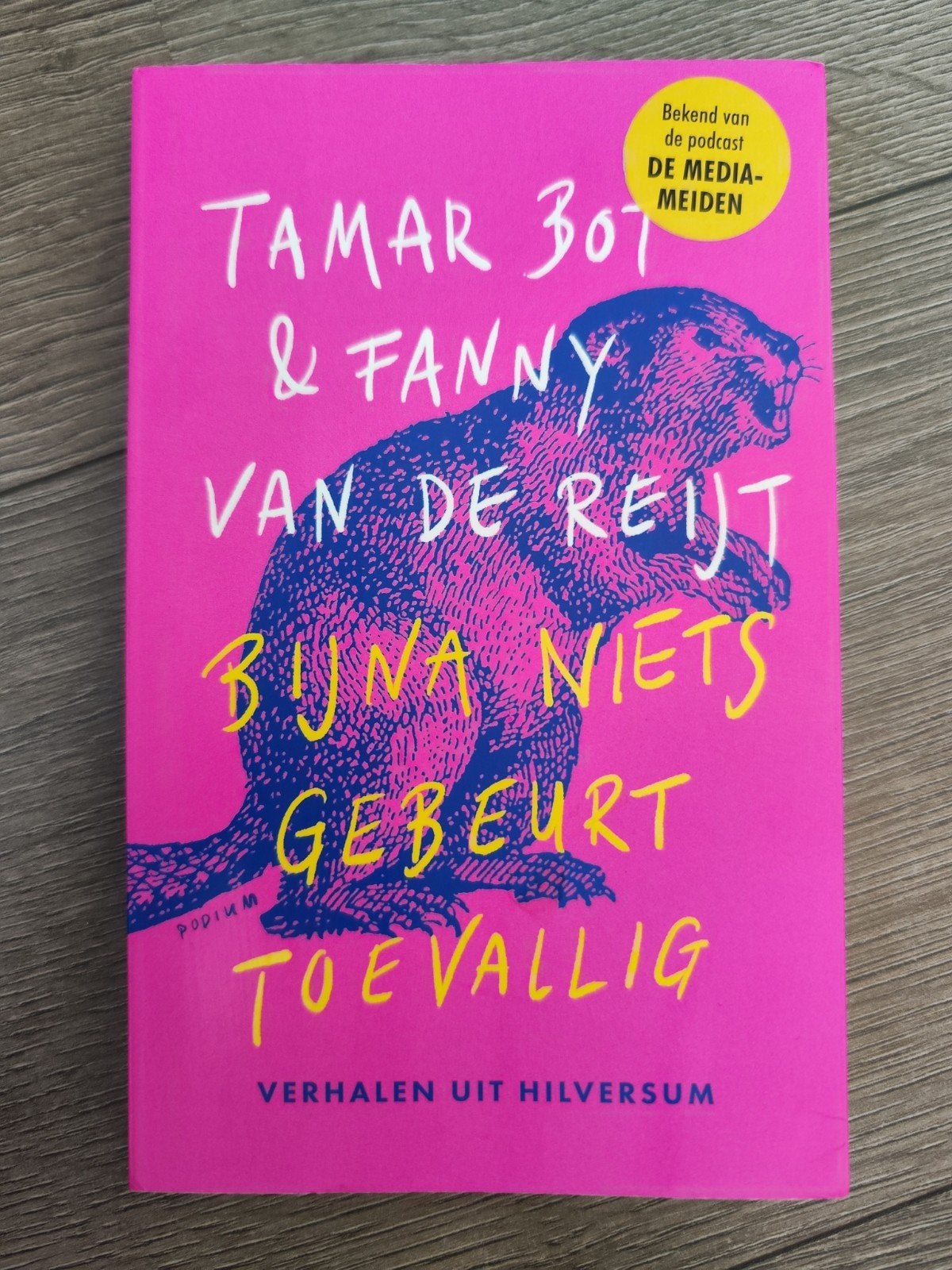 Bijna niets gebeurt toevallig – Tamar Bot & Fanny, Boeken, Ophalen of Verzenden, Zo goed als nieuw, De mediameiden; Tamar Bot; Fanny van de Reijt