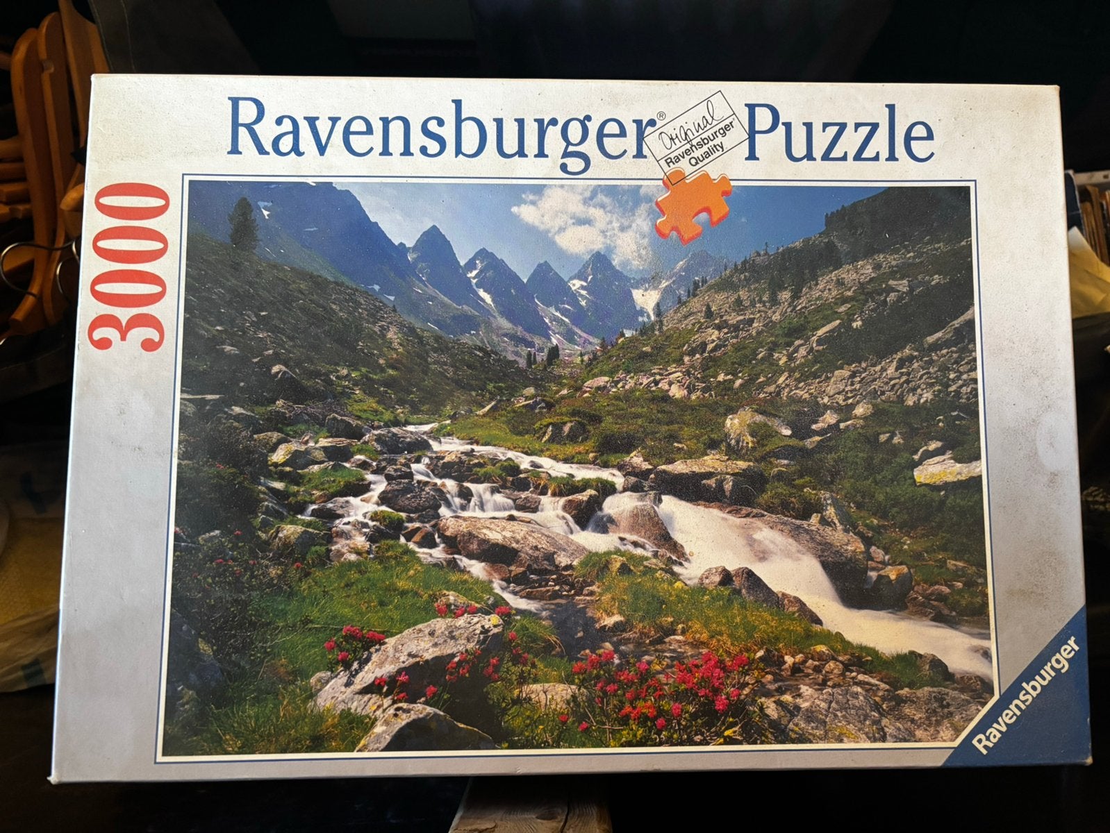 Ravensburger puzzel 3000 stukjes . Landschap, Ophalen of Verzenden, Meer dan 1500 stukjes, Zo goed als nieuw, Legpuzzel
