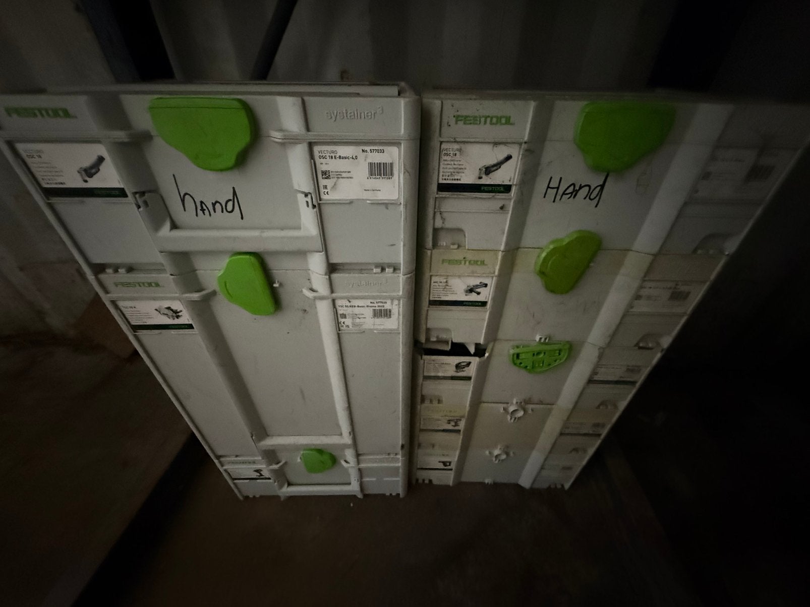 Festool systainers