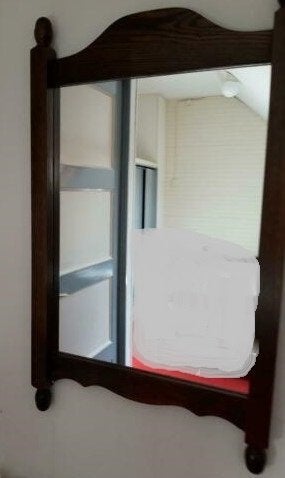 Spiegel  70 / 50, Huis en Inrichting, Woonaccessoires | Spiegels, Ophalen of Verzenden, Zo goed als nieuw, Rechthoekig, Minder dan 100 cm