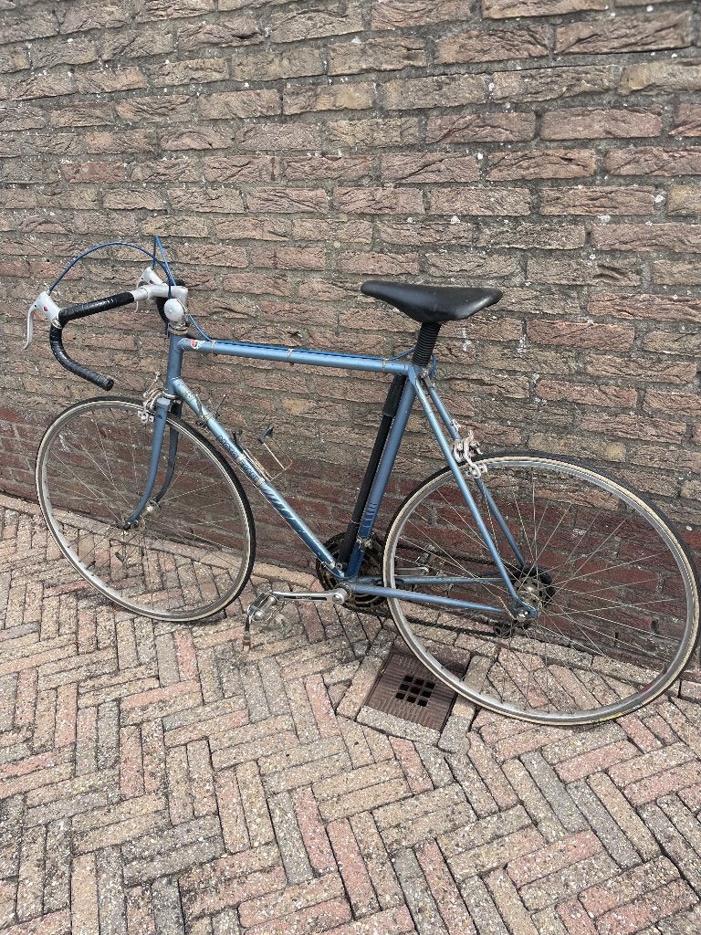 Race fiets merk Motobecane, Fietsen en Brommers, Fietsen | Racefietsen, 28 inch, Gebruikt, 65 cm of meer, Ophalen