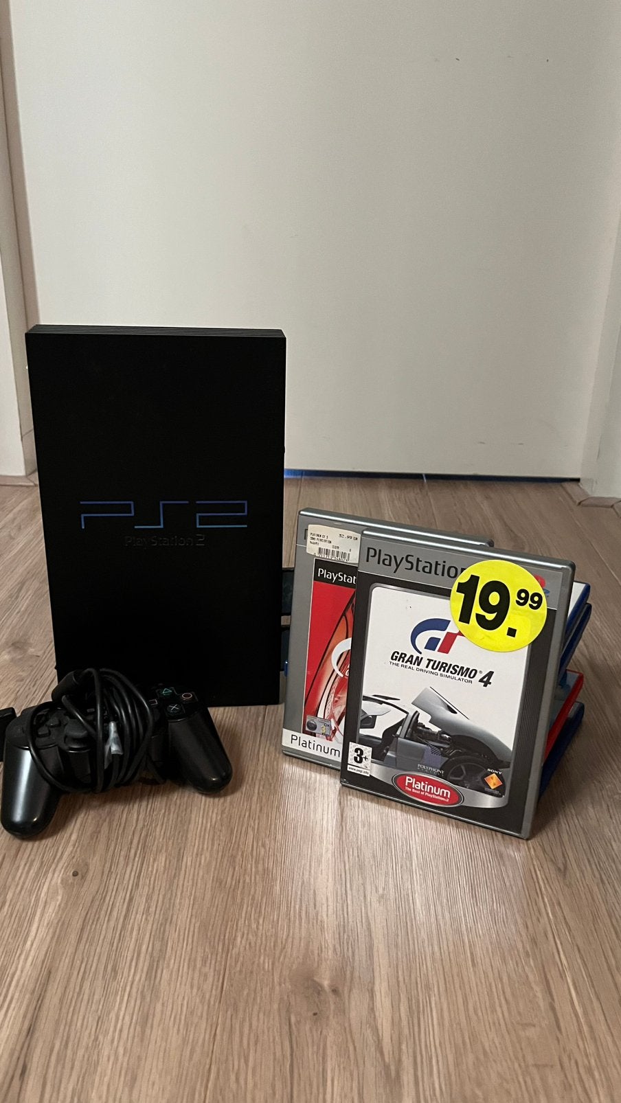 SONY PLAYSTATION 2 CONSOLE +1 PS2-CONTROLLER, Gebruikt, Ophalen of Verzenden, Met 1 controller, Phat