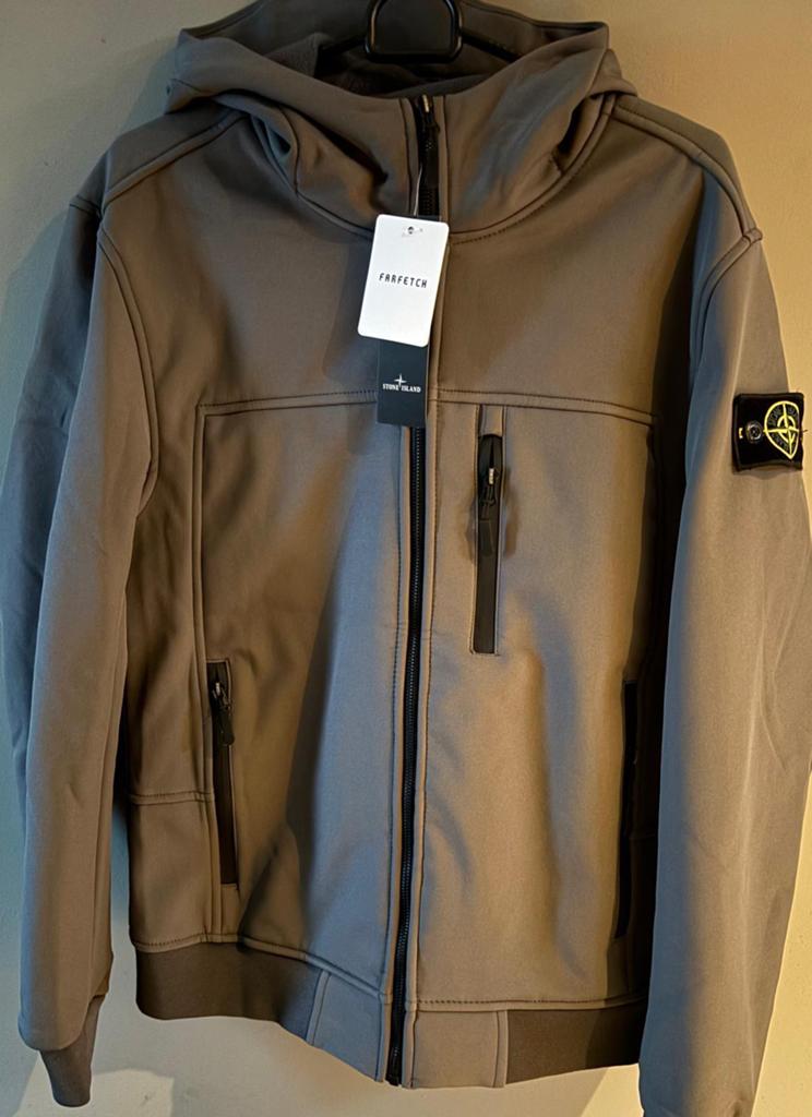 Stone island soft shell, Ophalen of Verzenden, Nieuw, Grijs
