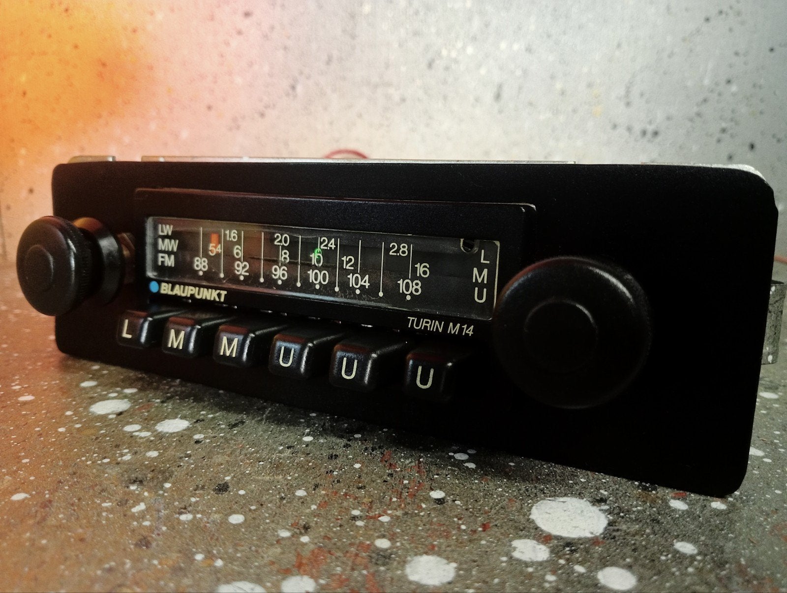 Blaupunkt Turin M14 FM Mooie Radio, Ophalen of Verzenden