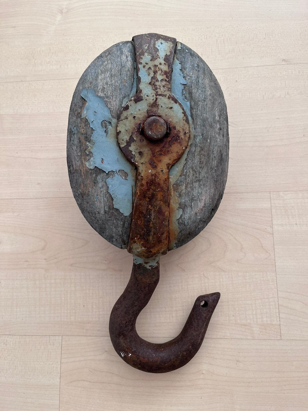 Mooie antieke katrol!, Antiek en Kunst, Ophalen