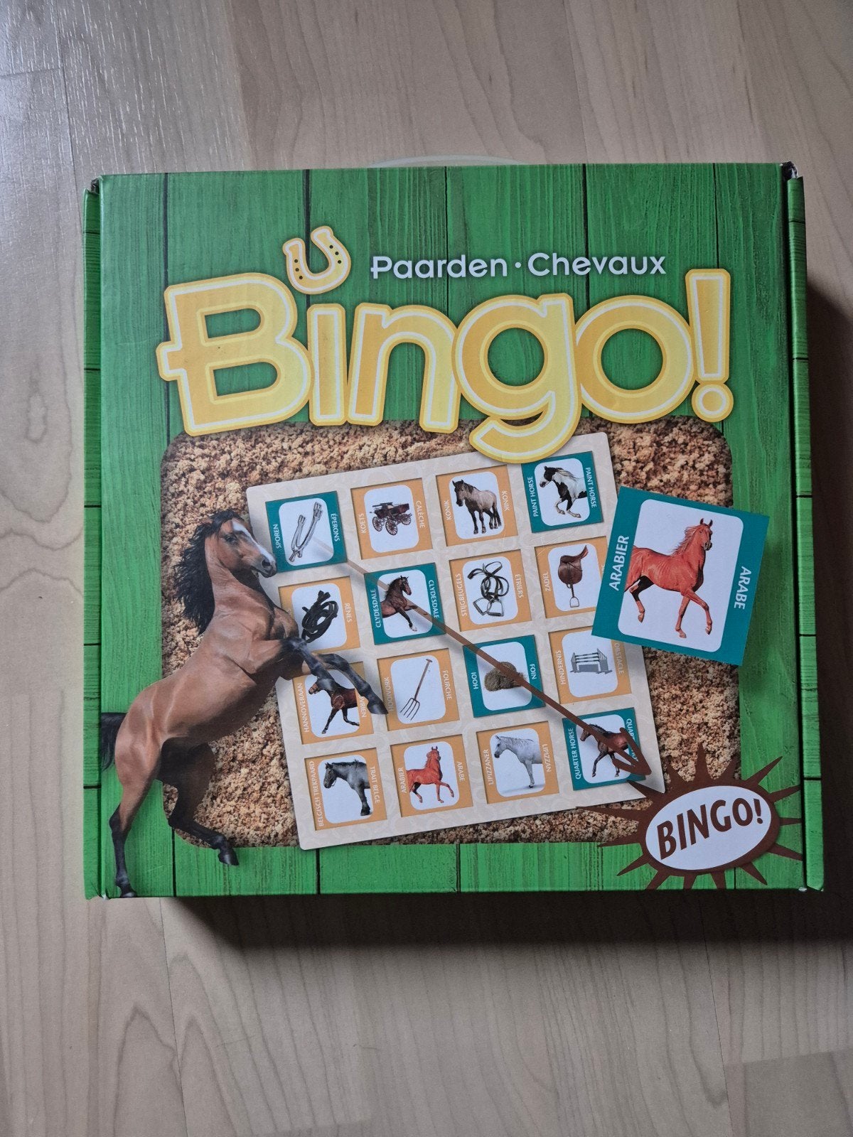 Paarden Bingo van Plenty Games, Drie of vier spelers, Ophalen of Verzenden, Zo goed als nieuw, Plenty games