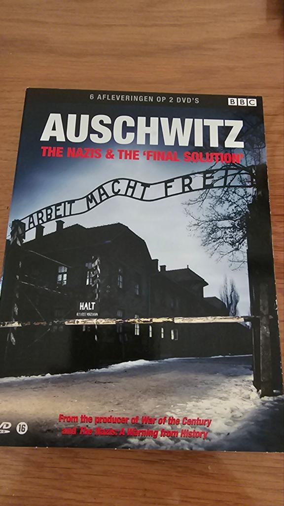 Auschwitz serie 6 afleveringen, Cd's en Dvd's, Alle leeftijden, Ophalen of Verzenden, Zo goed als nieuw