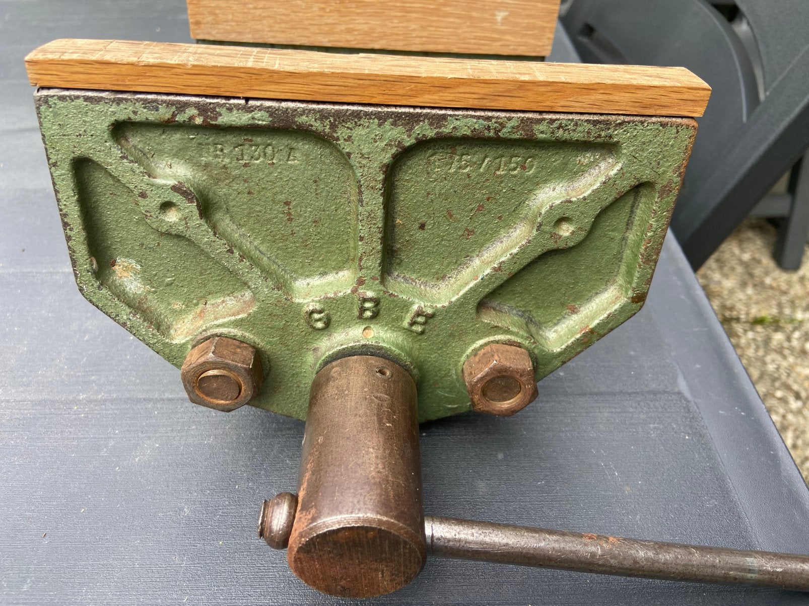 GBE meubelmakers Bankschrof, Doe-het-zelf en Verbouw, Ophalen of Verzenden, Gebruikt, Minder dan 70 cm, Bankschroef