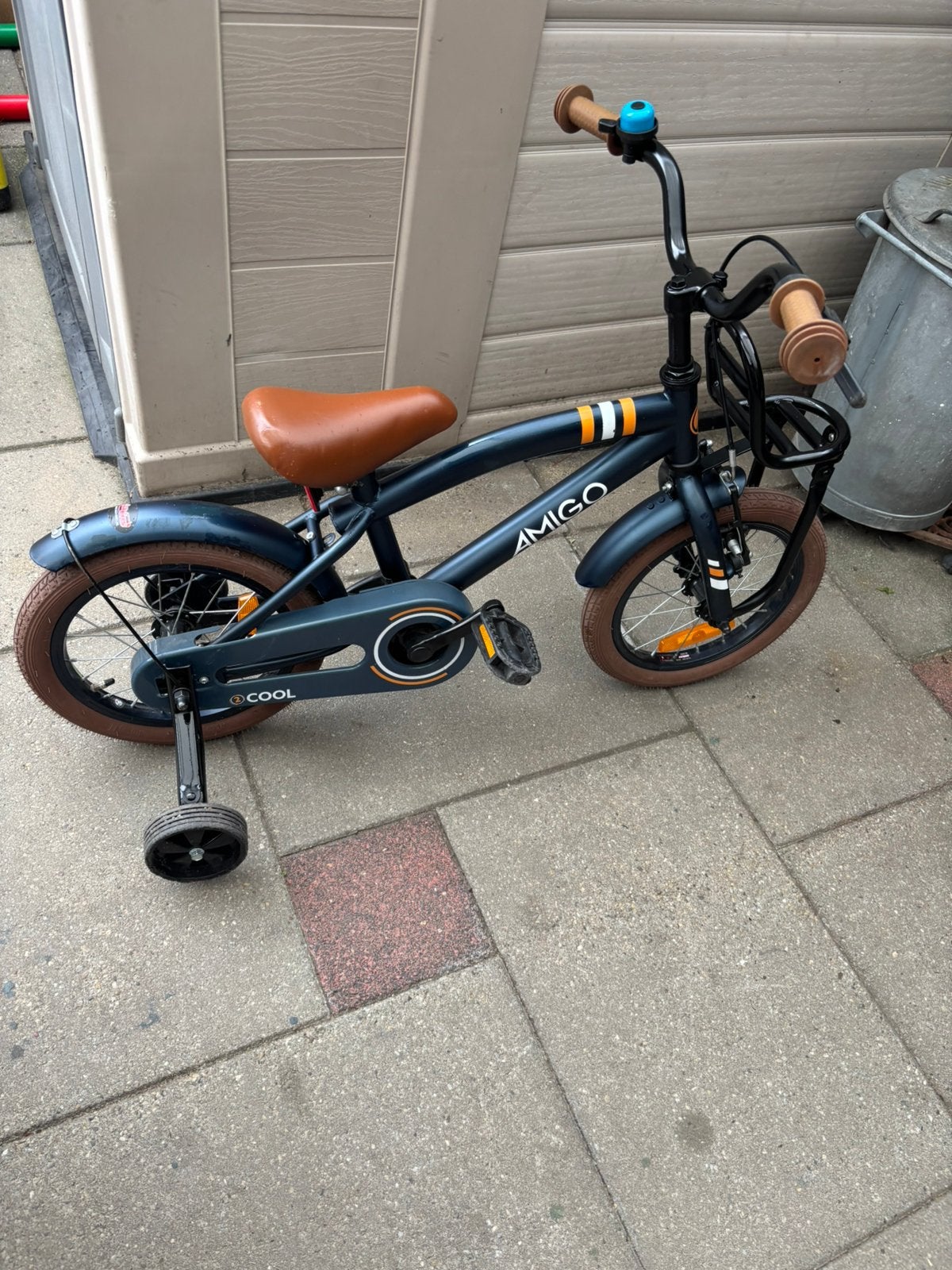 Jongensfietsje 14 inch 2 x, Fietsen en Brommers, Fietsen | Kinderfietsjes, Ophalen, Zo goed als nieuw, Minder dan 16 inch