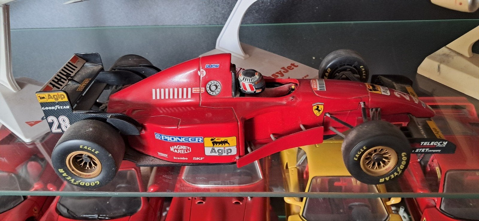 schaalmodelen ferrari,s lambo mura f1 allemaal 1.18, Ophalen, Zo goed als nieuw, Bburago